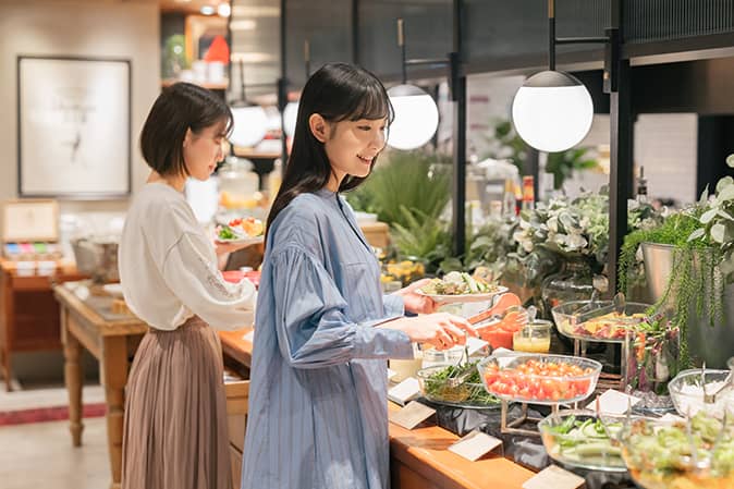 朝食のご案内