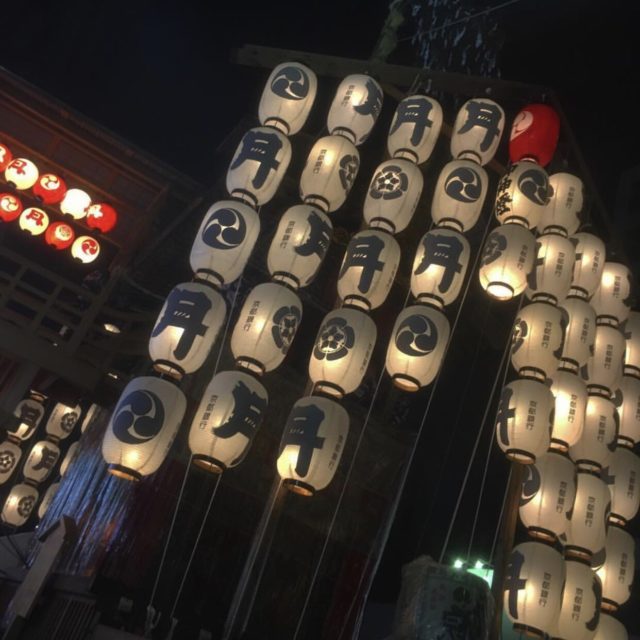 明日15日からはいよいよ京都三大祭り祇園祭の前祭!!!
