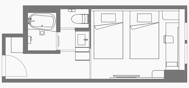 Layout:Comfort Twin