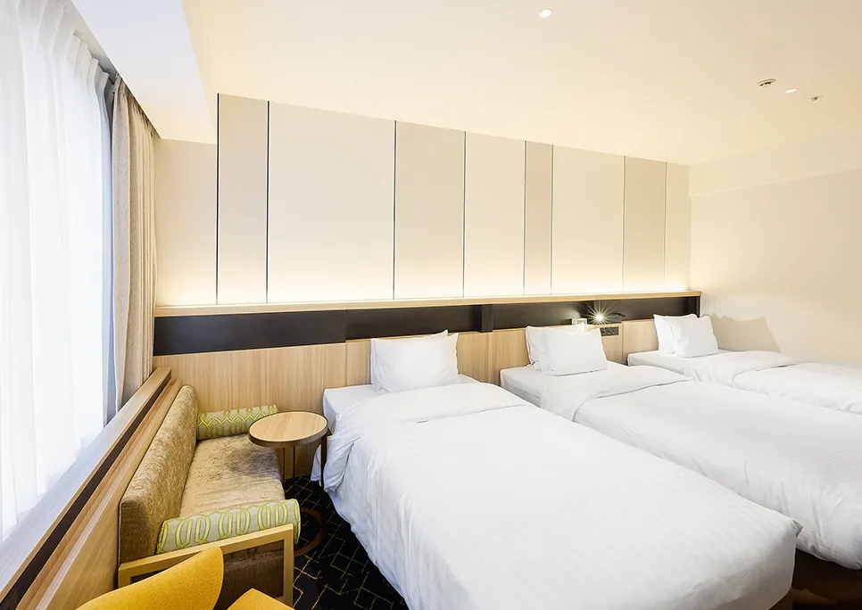 Twin Room with Extra Bed (Up to 3 Guests)