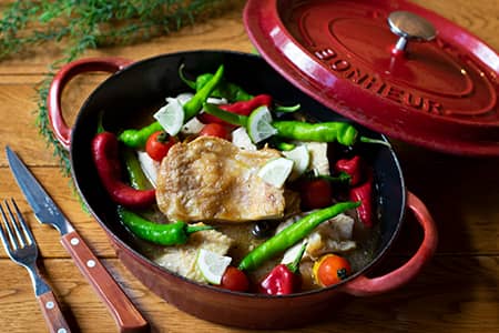 Mediterranean-Style Braised Chicken