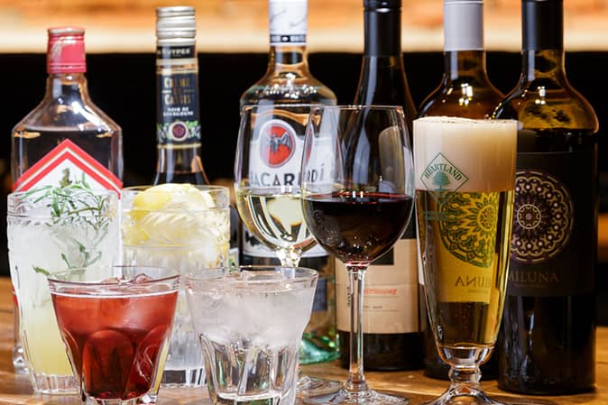 Diverse Drink Menu